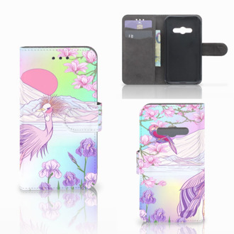 B2Ctelecom Telefoonhoesje Samsung Galaxy Xcover 3 | Xcover 3 VE Book Case Hoesje Bird