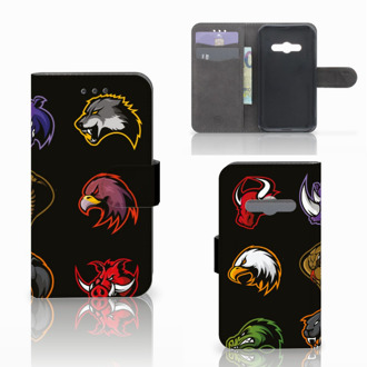 B2Ctelecom Telefoonhoesje Samsung Galaxy Xcover 3 | Xcover 3 VE Book Case Hoesje Cartoon