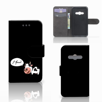 B2Ctelecom Telefoonhoesje Samsung Galaxy Xcover 3 | Xcover 3 VE Book Case Hoesje Design Cow