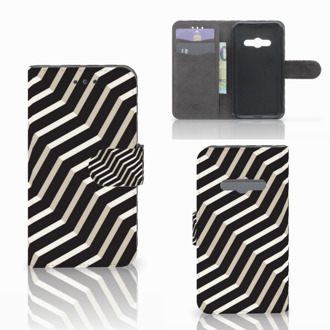 B2Ctelecom Telefoonhoesje Samsung Galaxy Xcover 3 | Xcover 3 VE Book Case Hoesje Design Illusion