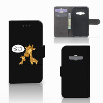 B2Ctelecom Telefoonhoesje Samsung Galaxy Xcover 3 | Xcover 3 VE Book Case Hoesje Giraffe