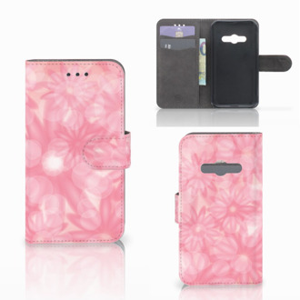 B2Ctelecom Telefoonhoesje Samsung Galaxy Xcover 3 | Xcover 3 VE Book Case Hoesje Spring Flowers