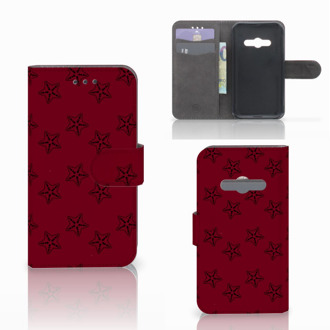 B2Ctelecom Telefoonhoesje Samsung Galaxy Xcover 3 | Xcover 3 VE Book Case Hoesje Sterren