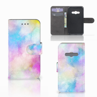 B2Ctelecom Telefoonhoesje Samsung Galaxy Xcover 3 | Xcover 3 VE Book Case Hoesje Watercolor Light