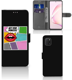 B2Ctelecom Telefoonhoesje Samsung Note 10 Lite Bookcase Popart Princess