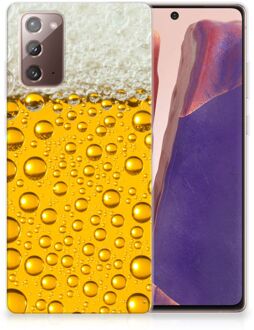 B2Ctelecom Telefoonhoesje Samsung Note 20 Silicone Back Cover Bier