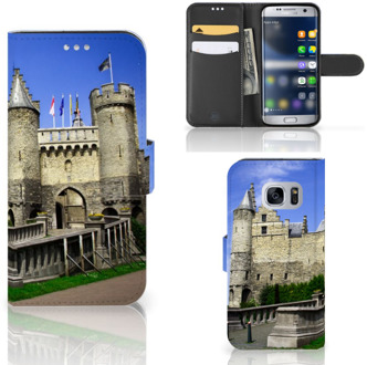 B2Ctelecom Telefoonhoesje Samsung S7 Design Kasteel