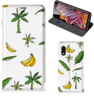 B2Ctelecom Telefoonhoesje Samsung Xcover Pro Beschermhoes Banana Tree