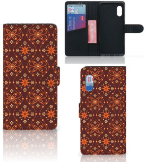 B2Ctelecom Telefoonhoesje Samsung Xcover Pro Wallet Case Batik Brown