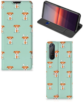 B2Ctelecom Telefoonhoesje Sony Xperia 5 II Bookcase Pups