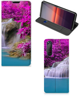 B2Ctelecom Telefoonhoesje Sony Xperia 5 II Wallet Bookcase Waterval