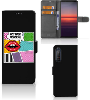 B2Ctelecom Telefoonhoesje Sony Xperia 5II Bookcase Popart Princess