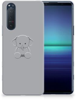 B2Ctelecom Telefoonhoesje Sony Xperia 5II Hippe Hoesjes Baby Olifant