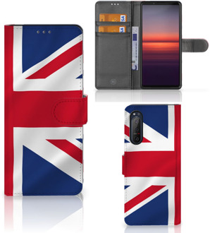 B2Ctelecom Telefoonhoesje Sony Xperia 5II Wallet Book Case Groot-Brittannië