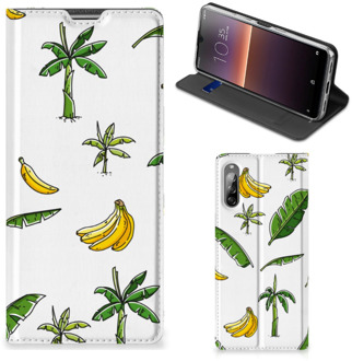 B2Ctelecom Telefoonhoesje Sony Xperia L4 Beschermhoes Banana Tree