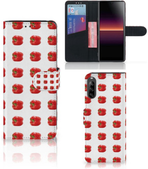 B2Ctelecom Telefoonhoesje Sony Xperia L4 Book Case Paprika Red