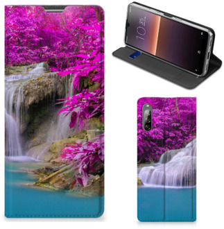 B2Ctelecom Telefoonhoesje Sony Xperia L4 Wallet Bookcase Waterval