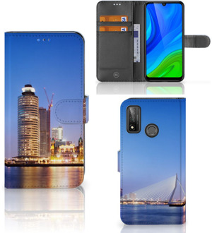 B2Ctelecom Telefoonhoesje Tekst Huawei P Smart 2020 Case Rotterdam