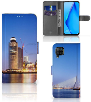 B2Ctelecom Telefoonhoesje Tekst Huawei P40 Lite Case Rotterdam