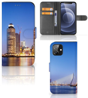 B2Ctelecom Telefoonhoesje Tekst iPhone 12 | 12 Pro (6.1") Case Rotterdam