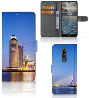 B2Ctelecom Telefoonhoesje Tekst Nokia 2.4 Case Rotterdam