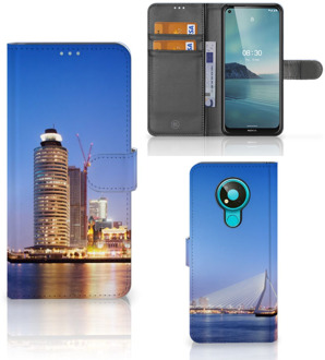 B2Ctelecom Telefoonhoesje Tekst Nokia 3.4 Case Rotterdam