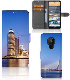 B2Ctelecom Telefoonhoesje Tekst Nokia 5.3 Case Rotterdam