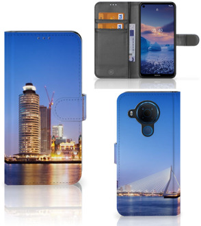 B2Ctelecom Telefoonhoesje Tekst Nokia 5.4 Case Rotterdam