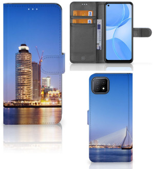 B2Ctelecom Telefoonhoesje Tekst OPPO A73 5G Case Rotterdam