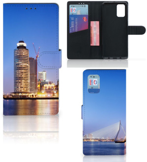 B2Ctelecom Telefoonhoesje Tekst Samsung Galaxy A02s Flip Cover Samsung M02s Case Rotterdam