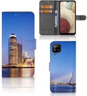 B2Ctelecom Telefoonhoesje Tekst Samsung Galaxy A12 Case Rotterdam