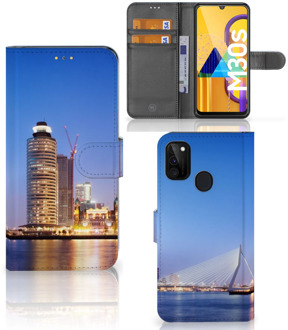 B2Ctelecom Telefoonhoesje Tekst Samsung Galaxy M21 Case Rotterdam