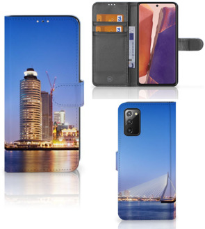 B2Ctelecom Telefoonhoesje Tekst Samsung Galaxy Note 20 Case Rotterdam