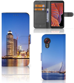 B2Ctelecom Telefoonhoesje Tekst Samsung Galaxy Xcover 5 Case Rotterdam