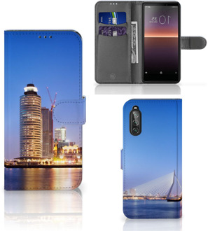 B2Ctelecom Telefoonhoesje Tekst Sony Xperia 10 II Case Rotterdam