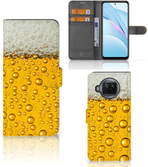 B2Ctelecom Telefoonhoesje Xiaomi Mi 10T Lite Flip Cover Valentijn Cadeautje hem Bier