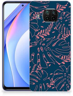 B2Ctelecom Telefoonhoesje Xiaomi Mi 10T Lite Silicone Back Cover Palm Leaves