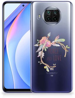 B2Ctelecom Telefoonhoesje Xiaomi Mi 10T Lite TPU Siliconen Hoesje Boho Text