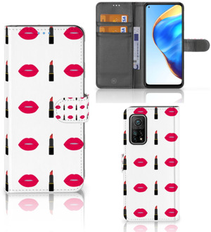 B2Ctelecom Telefoonhoesje Xiaomi Mi 10T Pro | Mi 10T Beschermhoes Lipstick Kiss