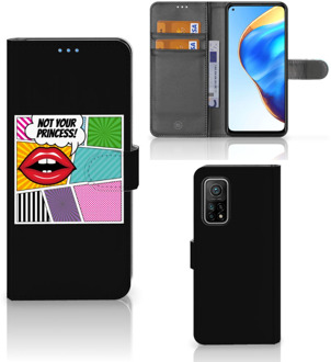 B2Ctelecom Telefoonhoesje Xiaomi Mi 10T Pro | Mi 10T Bookcase Popart Princess