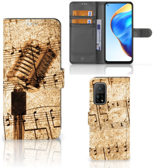 B2Ctelecom Telefoonhoesje Xiaomi Mi 10T Pro | Mi 10T Cover Ontwerpen Bladmuziek