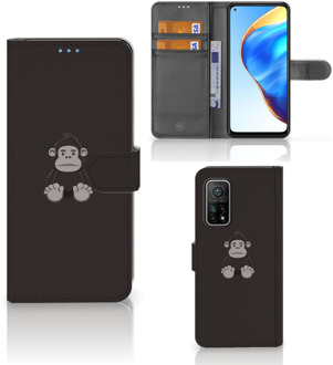 B2Ctelecom Telefoonhoesje Xiaomi Mi 10T Pro | Mi 10T Wallet Book Case Verjaardagscadeau Gorilla