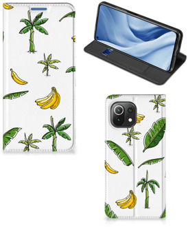 B2Ctelecom Telefoonhoesje Xiaomi Mi 11 Lite Beschermhoes Banana Tree