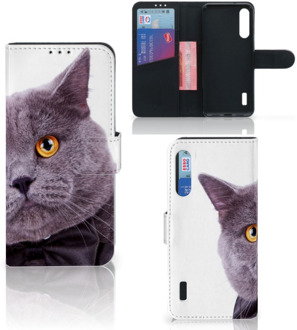 B2Ctelecom Telefoonhoesje Xiaomi Mi A3 Flipcover Case Kat