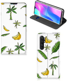 B2Ctelecom Telefoonhoesje Xiaomi Mi Note 10 Lite Beschermhoes Banana Tree