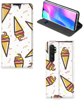 B2Ctelecom Telefoonhoesje Xiaomi Mi Note 10 Lite Beschermhoes Icecream