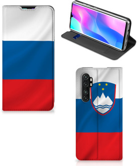 B2Ctelecom Telefoonhoesje Xiaomi Mi Note 10 Lite Beschermhoes Sloveense Vlag