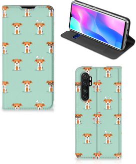 B2Ctelecom Telefoonhoesje Xiaomi Mi Note 10 Lite Bookcase Pups