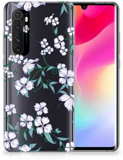 B2Ctelecom Telefoonhoesje Xiaomi Mi Note 10 Lite Foto hoesje Blossom White