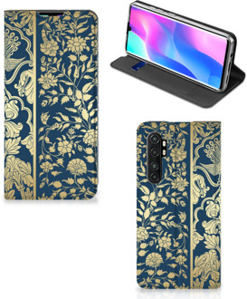 B2Ctelecom Telefoonhoesje Xiaomi Mi Note 10 Lite Foto hoesje Golden Flowers